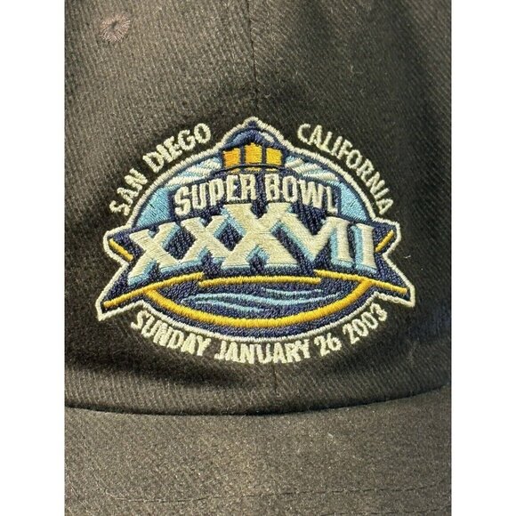 Vintage Super Bowl XXXVII 2003 San Diego NFL Ball Cap Adjustable Hat - Picture 2 of 7
